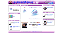 Desktop Screenshot of codigodebarras.com